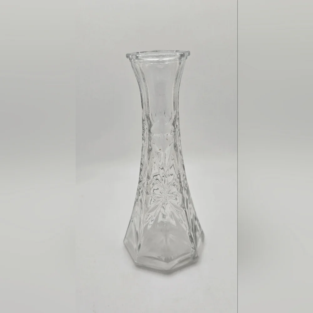 Vintage Hoosier Glass Bud Vase 6